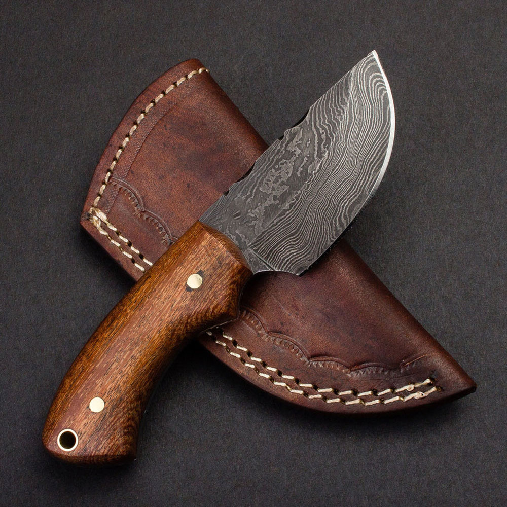 Damascus Steel Skinner Knife