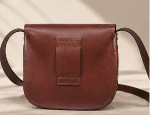 Classic Suede Leather Belt Pouch